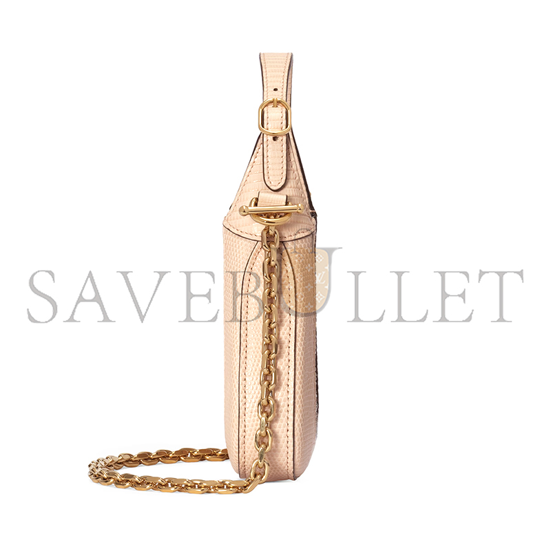 GUCCI JACKIE 1961 MINI CRYSTAL GG LIZARD BAG 677027 (19*13*3cm)